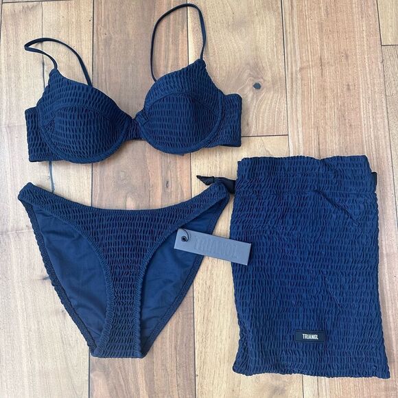 TRIANGL SARIA NORMAL MOONLIGHT BIKINI SET NWT + BAG - Picture 2 of 9